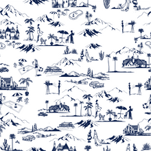 Load image into Gallery viewer, Hollywood Hills (White) Fabric