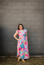 Load image into Gallery viewer, Wild Floral Paddington A-Line Dress