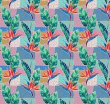 Load image into Gallery viewer, Paradise Patchwork print