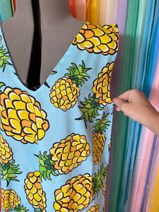 Size S Pineapples Cooktown Shift Dress