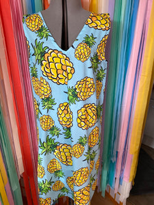 Size S Pineapples Cooktown Shift Dress