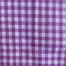 Load image into Gallery viewer, Orchid Gingham print